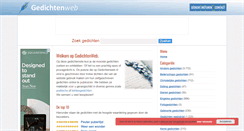 Desktop Screenshot of gedichtenweb.nl