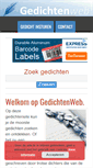 Mobile Screenshot of gedichtenweb.nl